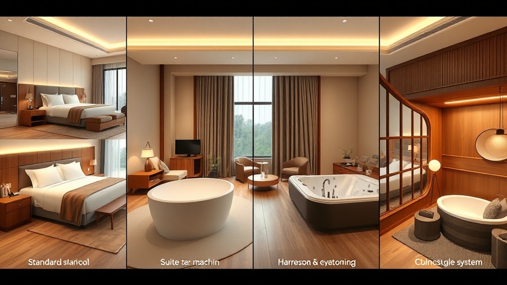 סוגי חדרים במלון הברון – כל אחד מוצא את הפינוק שלו