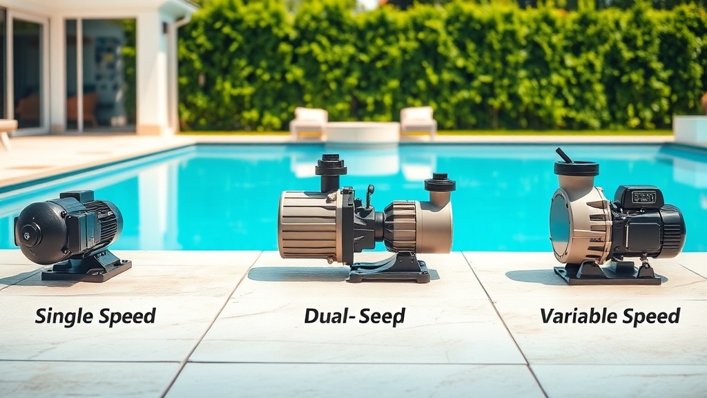 סוגי משאבות לבריכה – מה ההבדל?